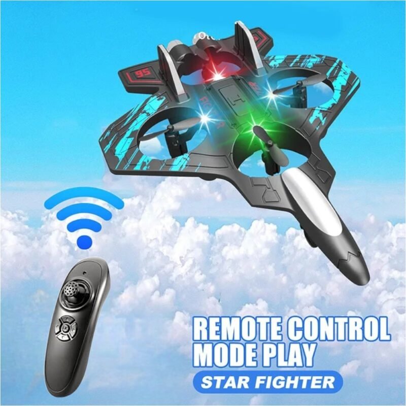 white-Photoroom-Photoroom-10-1-800x800-1.jpg Remote Control Starfighter Drone Plane – Blue - Image 1
