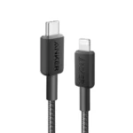 Anker 322 USB-C to Lightning Cable (3ft Braided)  - Black