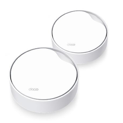 deco-x50-poe-03-500x500-1-1.webp TP-Link Deco X50-PoE AX3000 Dual-Band Wi-Fi 6 Mesh Router (2-Pack) - Image 1