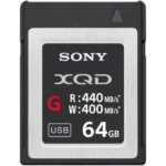 Sony G Series XQD 64GB Memory Card (QD-G64F)