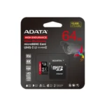 ADATA High-Endurance 64GB UHS-I Class 10 microSDXC Memory Card Price in BD